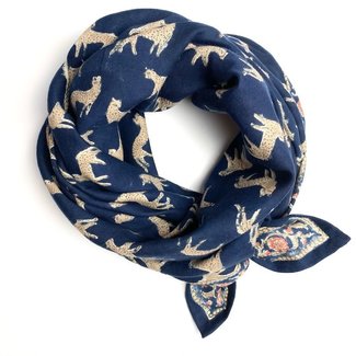 APACHES BENGALE MINUIT - GRAND FOULARD APACHES LATIKA