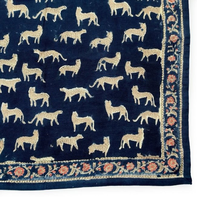 APACHES BENGALE MINUIT - GRAND FOULARD APACHES LATIKA