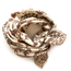 APACHES GRAND FOULARD APACHES LATIKA "BENGALE" LATTE