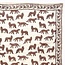 APACHES GRAND FOULARD APACHES LATIKA "BENGALE" LATTE