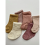 KONGES SLOJD 6 X PAIRES DE CHAUSSETTES POINTELLE - SAHARA SHADES