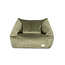 NOBODINOZ POUF FAUTEUIL VELOURS 72X75X42XM "CHELSEA" OLIVE GREEN