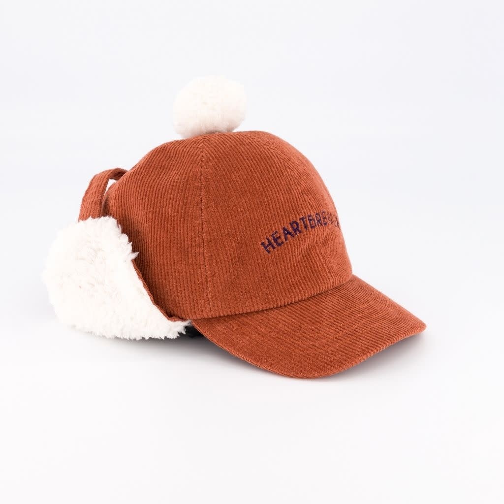 CASQUETTE CHAPKA ENFANT HEARTBREAKER CARAMEL - MOM POP