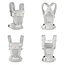 ERGOBABY PORTE BEBE - ADAPT - SOFTFLEX - GRIS PERLE