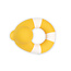 OLI & CAROL CANARD DE BAIN "FLO THE FLOATIE" JAUNE