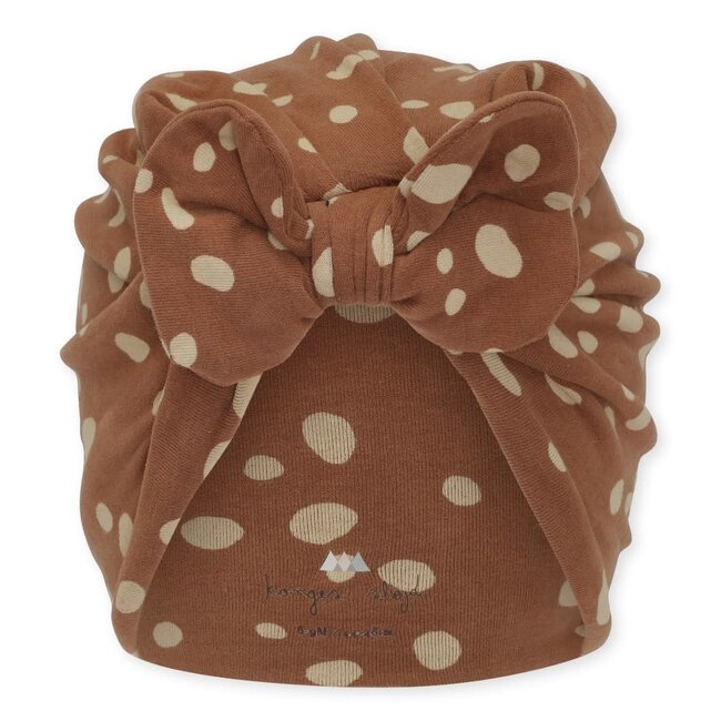 KONGES SLOJD BONNET BAMBI - DEER BROWN