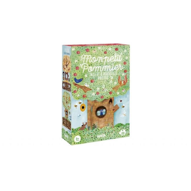LONDJI PUZZLE RÉVERSIBLE "MON PETIT POMMIER" (21 PCS)