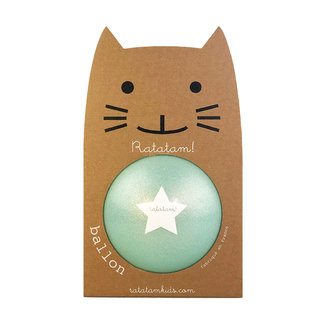 RATATAM BALLON CHAT PAILLETTES BLEU