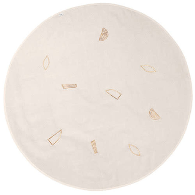 FERM LIVING TAPIS ROND POUR SAPIN - OFF WHITE DIAMÈTRE 120CM