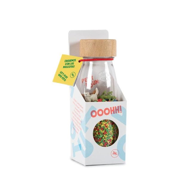 PETIT BOUM BOUTEILLE SENSORIELLE PETIT BOUM "SPY" ANIMAUX DE COMPAGNIE