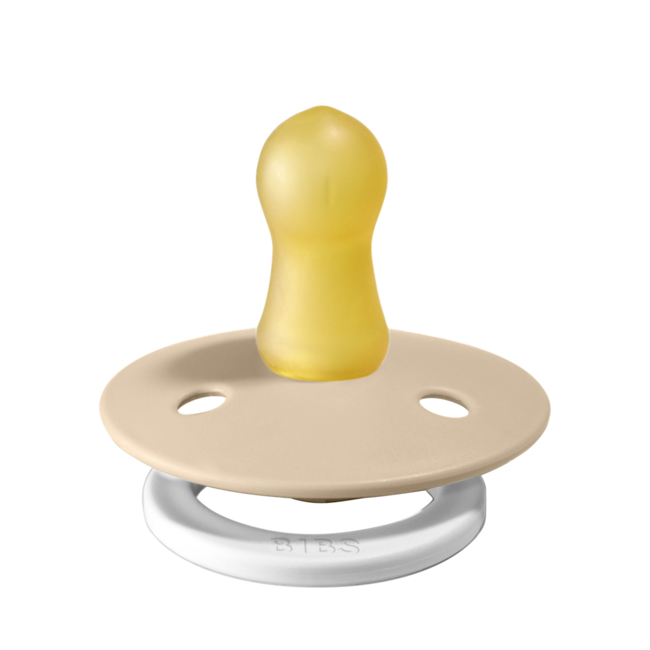 BIBS TÉTINE EN CAOUTCHOUC NATUREL NUIT (PHOSPHORESCENT) VANILLE