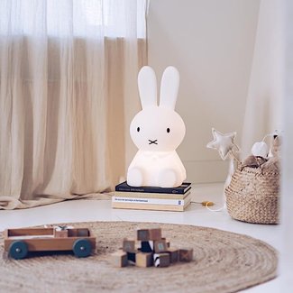 MR MARIA LAMPE VEILLEUSE LAPIN MIFFY "STAR LIGHT" 48CM