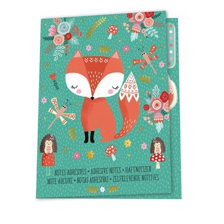 CARNET DE NOTES AUTOCOLLANTES LICORNE - MOM POP