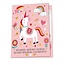 JANOD CARNET DE NOTES AUTOCOLLANTES LICORNE