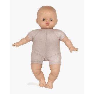 MINIKANE POUPON CORPS SOUPLE 28CM "BABIES" GARANCE