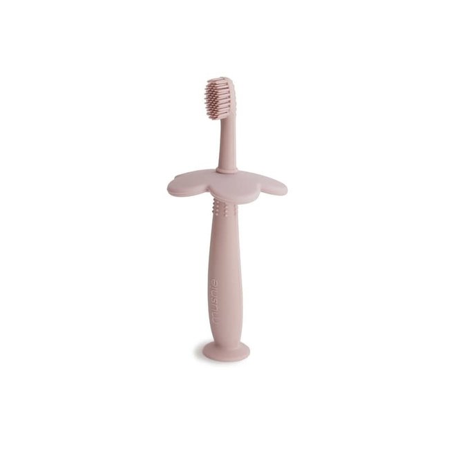 MUSHIE PREMIÈRE BROSSE À DENT "FLOWER" BLUSH