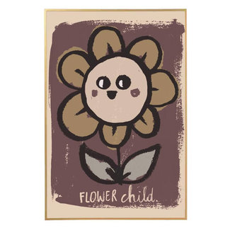 STUDIO LOCO POSTER 50X70CM FLORAL "FLOWER CHILD"