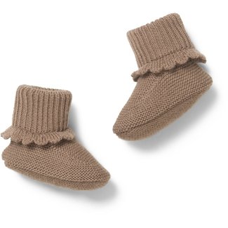 KONGES SLOJD CHAUSSONS DE NAISSANCE TOMAMA - STONE