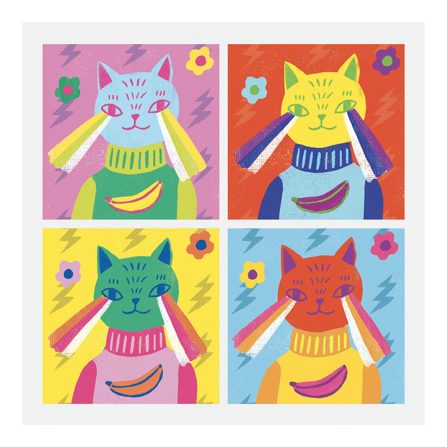 DJECO INSPIRED BY ANDY WARHOL - STICKERS - TOTALLY POP 5-8ANS