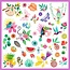 DJECO STICKERS - PLANCHE DE 160 AUTOCOLLANTS PARADISE 4-7ANS