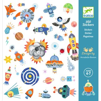 Planche d'autocollants Animaux 160 stickers