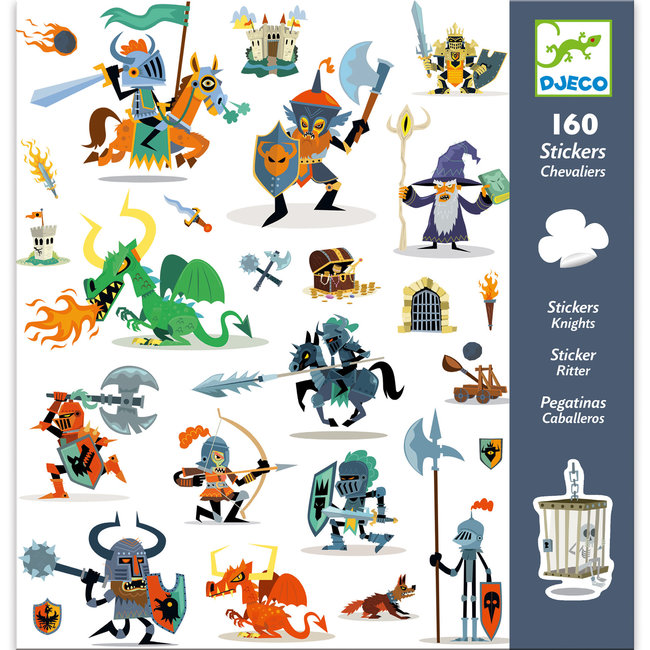 ② puzzle djeco le chavalier au dragon dès 4 ans — Jouets