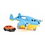 GREEN TOYS AVION CARGO & MINI VOITURE