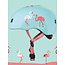 MICRO CASQUE FLAMANT ROSE