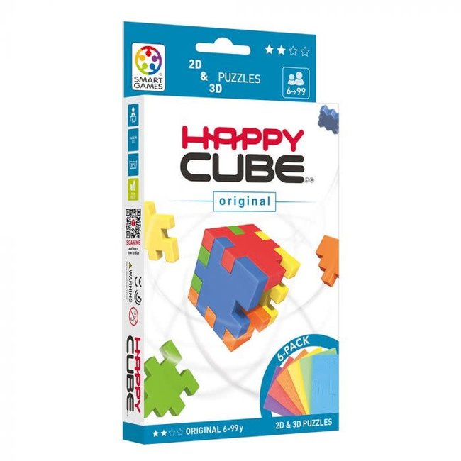 SMARTGAMES 6 X HAPPY CUBES ORIGINAL +6ANS