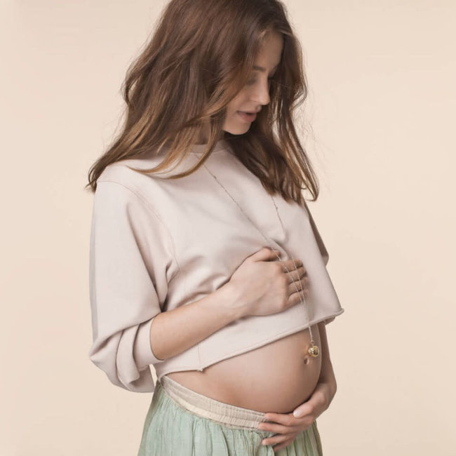 ILADO BOLA DE GROSSESSE - OR ROSE - MOON SUR CORDON