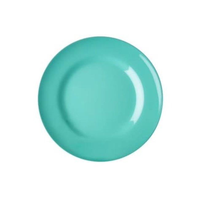 RICE 1 X ASSIETTE PLATE MÉLAMINE 20CM GREEN