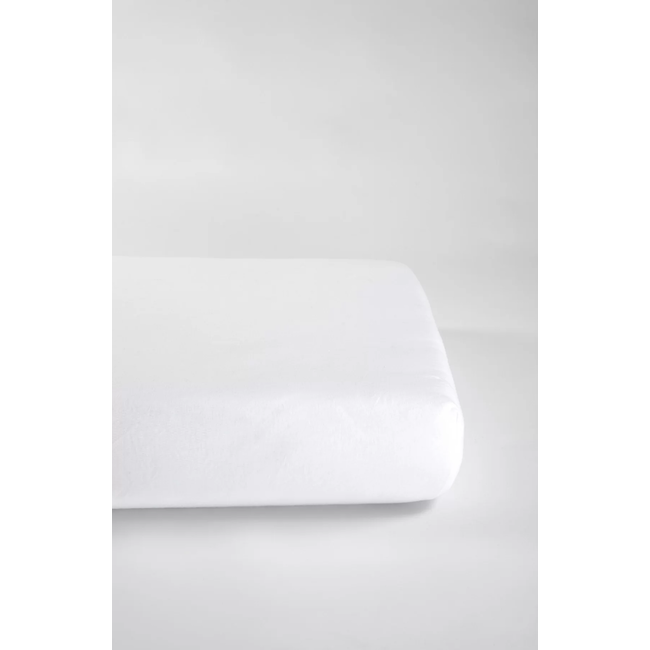 KADOLIS DRAP HOUSSE EN COTON BIOLOGIQUE BLANC