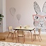 LES GAMBETTES CHAISE ENFANT LITTLE SUZIE  BOIS CLAIR - PIEDS TERRACOTTA