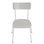 LES GAMBETTES CHAISE ENFANT 6-12ANS COLETTE UNI GRIS PERLE