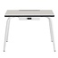 LES GAMBETTES BUREAU D'ECOLIER 6-12ANS ROMY UNI GRIS PERLE