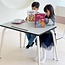 LES GAMBETTES BUREAU D'ECOLIER 6-12ANS ROMY UNI GRIS PERLE