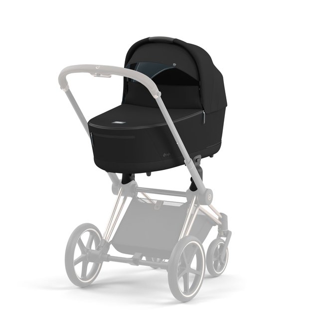 CYBEX POUSSETTE PRIAM - NACELLE  LUXE - TISSU CONFORT DEEP BLACK