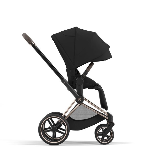 CYBEX POUSSETTE PRIAM COMPLÈTE ROSE GOLD / CONFORT DEEP BLACK