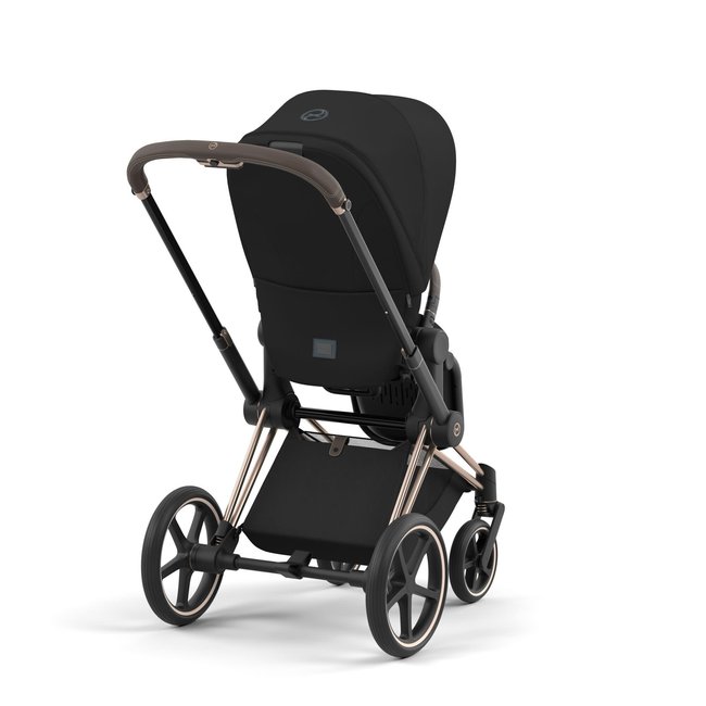 CYBEX POUSSETTE PRIAM COMPLÈTE ROSE GOLD / CONFORT DEEP BLACK