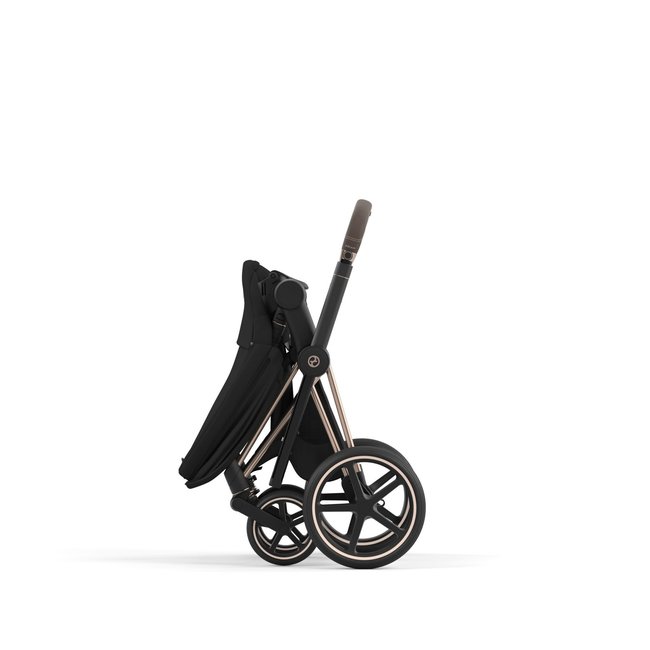 CYBEX POUSSETTE PRIAM COMPLÈTE ROSE GOLD / CONFORT DEEP BLACK