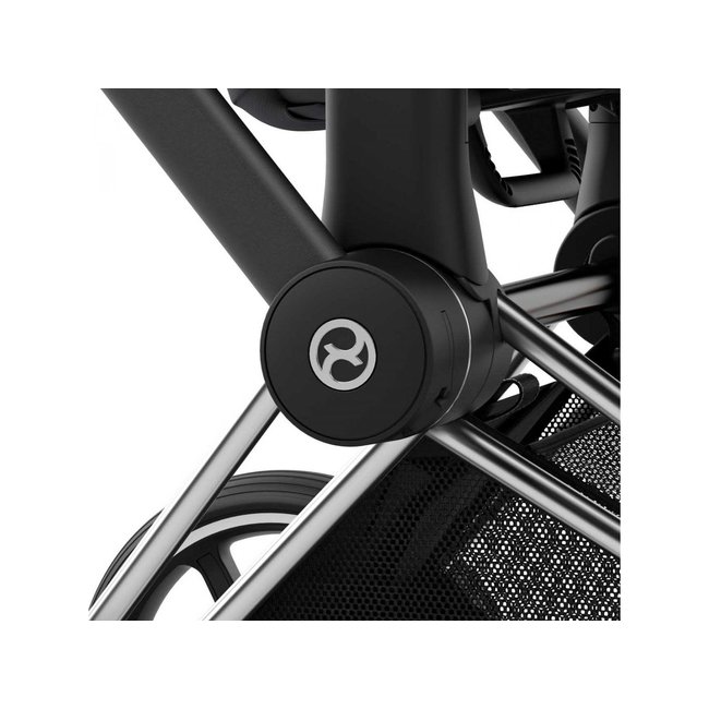 CYBEX POUSSETTE PRIAM COMPLÈTE CHROME BROWN / PLUS MANHATTAN GREY