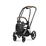 CYBEX POUSSETTE PRIAM COMPLÈTE CHROME BROWN / PLUS MANHATTAN GREY