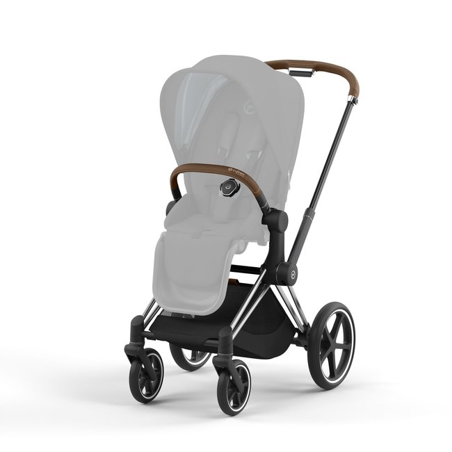 CYBEX POUSSETTE PRIAM - CHÂSSIS CHROME BROWN