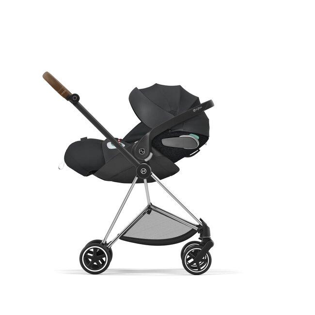CYBEX POUSSETTE MIOS - CHÂSSIS CHROME BROWN