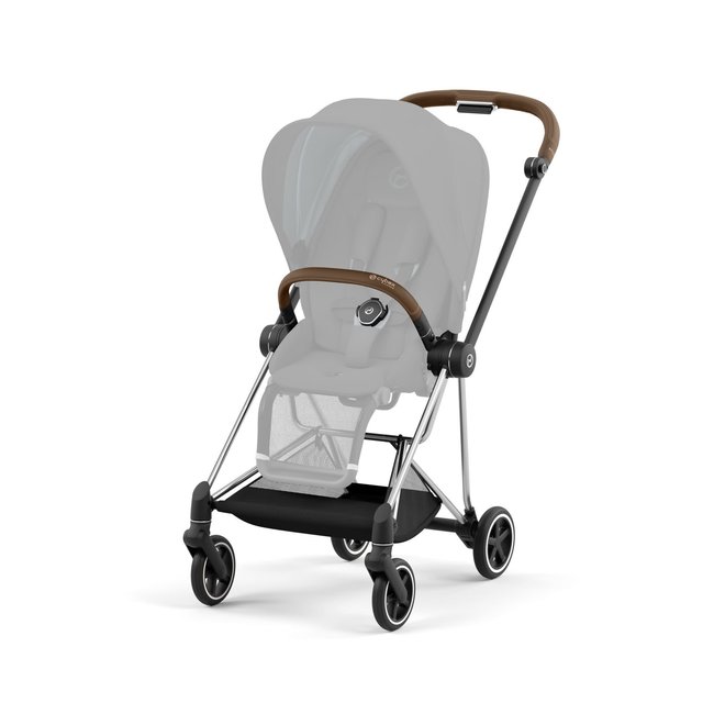 CYBEX POUSSETTE MIOS - CHÂSSIS CHROME BROWN