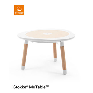 STOKKE MUTABLE - TABLE DE JEU MULTIFONCTION - BLANCHE