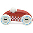 VILAC VOITURE MINI RALLYE CHECKERS ROUGE