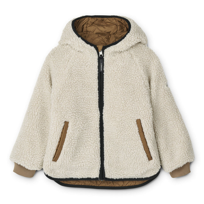 LIEWOOD VESTE RÉVERSIBLE "JACKSON" PECAN SANDY MIX