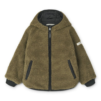 LIEWOOD VESTE RÉVERSIBLE "JACKSON" KHAKI BLACK