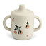 LIEWOOD TASSE SILICONE AVEC BEC "NEIL" PEACH SEA SHELL